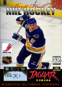 Brett Hull Hockey Jaguar US box art